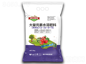 高磷型大量元素水溶肥料12-33-8+TE-霸爾綠博